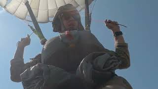 Static Line Jump with KFOR