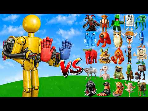 THE PLAYER (Poppy Playtime) vs All MEME Minecraft Bosses | Minecraft Mob Battle