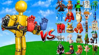 THE PLAYER (Poppy Playtime) vs All MEME Minecraft Bosses | Minecraft Mob Battle