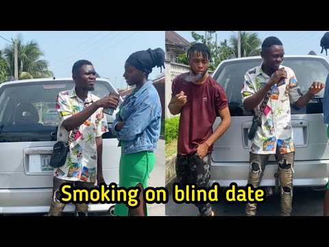 smoking on a blind date { he says he can't hide himself} #youtube #trending #viral #love #reels
