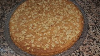 Tarte à la crème d'amande Chhiwate benchekroun