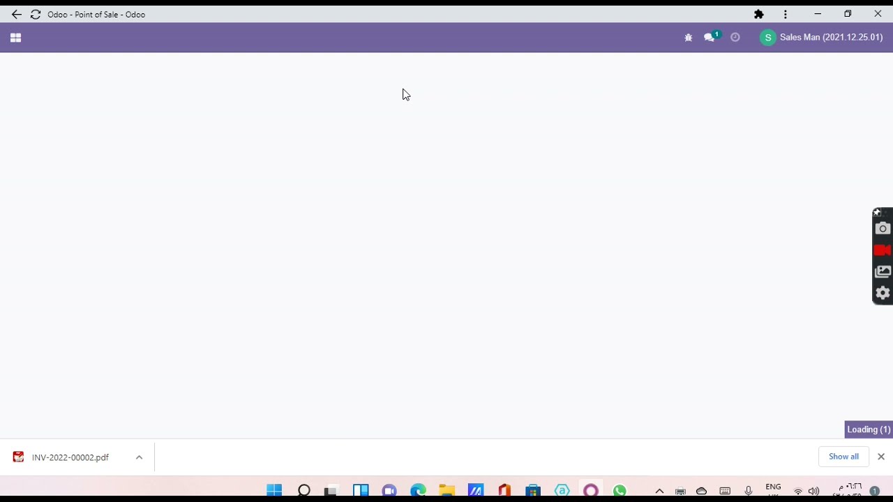How to create e-Invoice in Odoo Tutorial Video. 