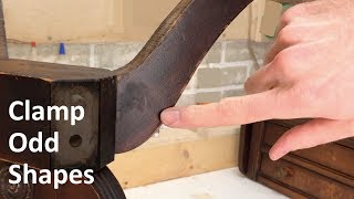 Clamp Wood in Odd Shapes with Vector Clamping | Woodworking Furniture Restoration How To