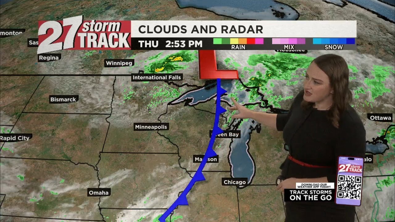 Fall-like forecast, gradual warm up into next week - YouTube