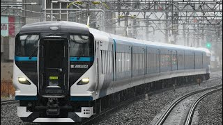 E257系特急踊り子4号東京行き川崎駅発車￼