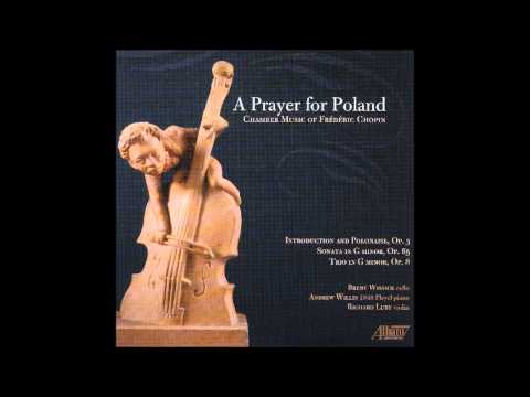FREDERIC CHOPIN: Trio in g-minor, Op. 8 (1828-29): Movement I