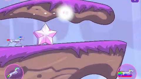 Robot Unicorn Attack iOS gameplay