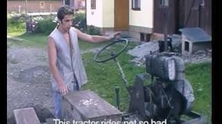 Łukasz Skąpski - 'Machines - drivers' -  video about home made tractors in Poland