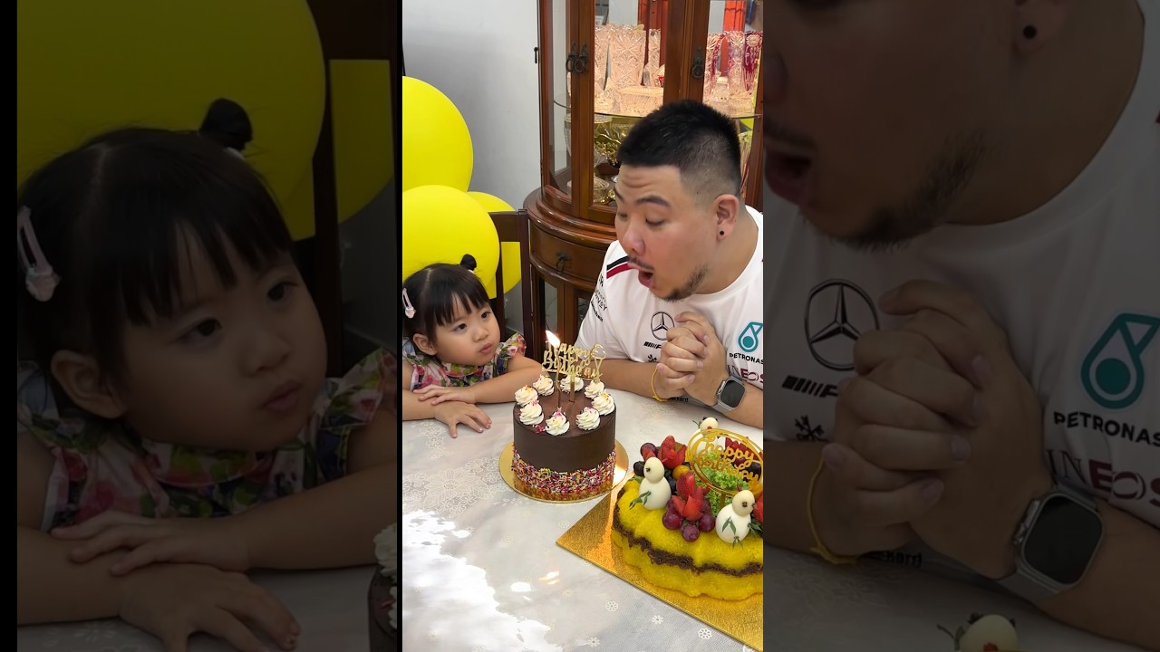 Birthday abe jay kami buat special, kek pulut kuning 🎂🎈 