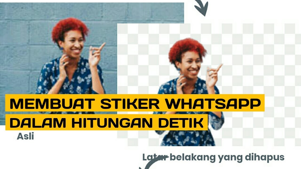  Cara  Cepat Membuat Stiker  Whatsapp Menggunakan  Poto 