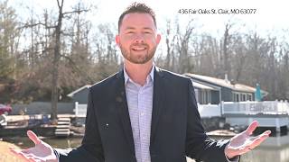Check out Inside this BEAUTIFUL LAKE front Home in St. Clair, Missouri