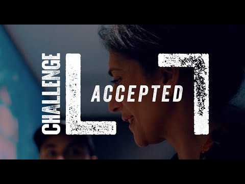 Creativity that connects communities, Challenge Accepted. Our fundraising and volunteering campaign
