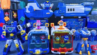 26-minute of satisfying unboxing, cool Super Wings Space Base Set Series ASMR | Review Toys