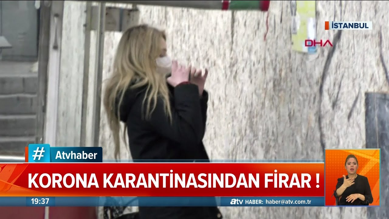 Korona karantinasından firar! - Atv Haber 23 Mart 2020