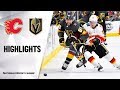NHL Highlights | Flames @ Golden Knights 11/17/19
