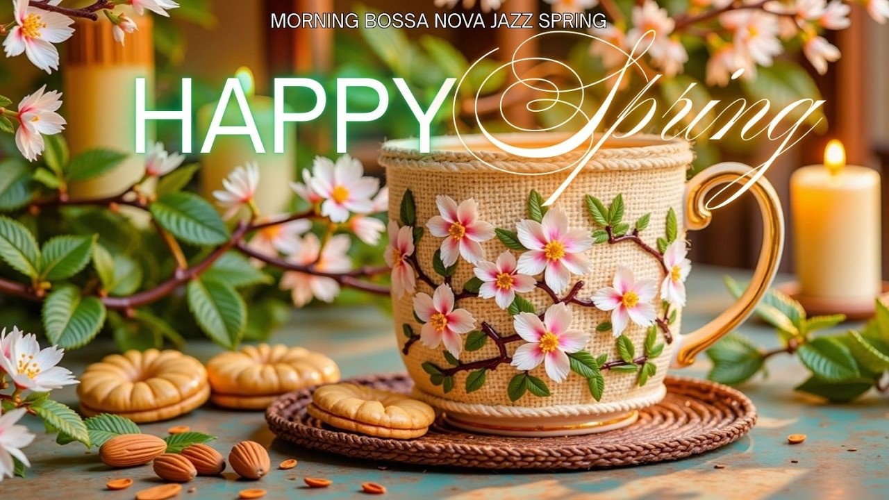 Счастливый джаз и расслабляющий кофе | Сладкий весенний джаз - Позитивная босса