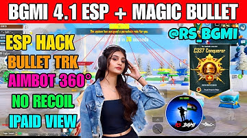 BGMI HACK 4.1 | BGMI 4.1 MOD APK | BGMI ESP HACK | BGMI NEW HACK TODAY | HOW TO HACK BGMI HACK 