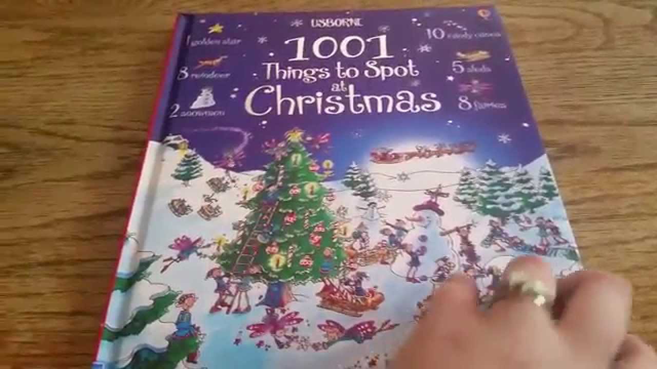 1001 things to spot at christmas usborne books more youtube 1001 things to spot at christmas