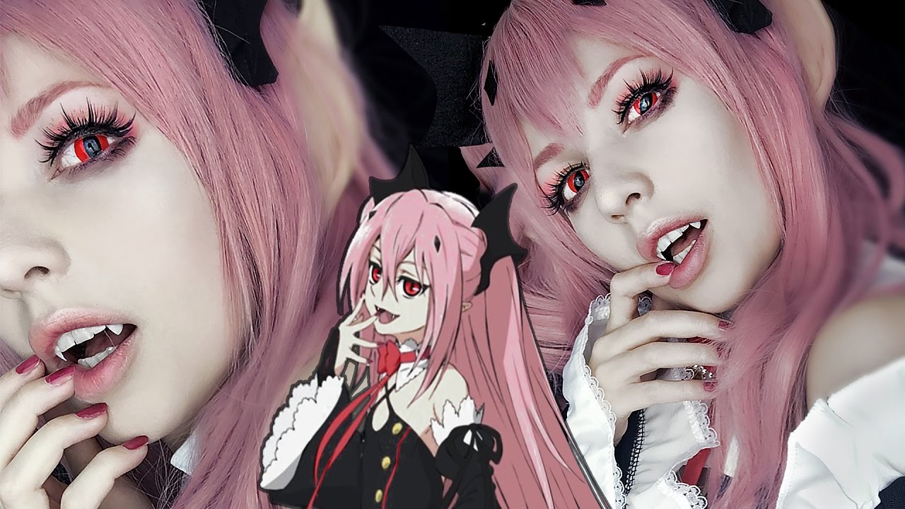 Krul Tepes Cosplay Makeup Tutorial 終わりのセラフ クルル ツェペシ Youtube Krul Tepes Cosplay Makeup Tutorial 終わりのセラフ クルル ツェペシ Youtube