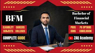 BFM | Bachelor of Financial Markets | Admission | Eligibility | Subjects | Career Opportunities | MU