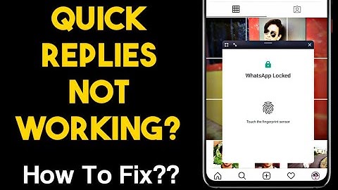 Quick Reply MIUI 11 Not Working | How To Use Quick Reply On MIUI 11 | WhatsApp Quick Reply MIUI 11