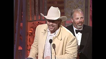 Toby Keith Wins Album Of The Year For "How Do You Like Me Now" - ACM Awards 2001