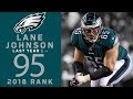 #95 Lane Johnson (OT, Eagles) | Top 100 Players of 2018 | NFL