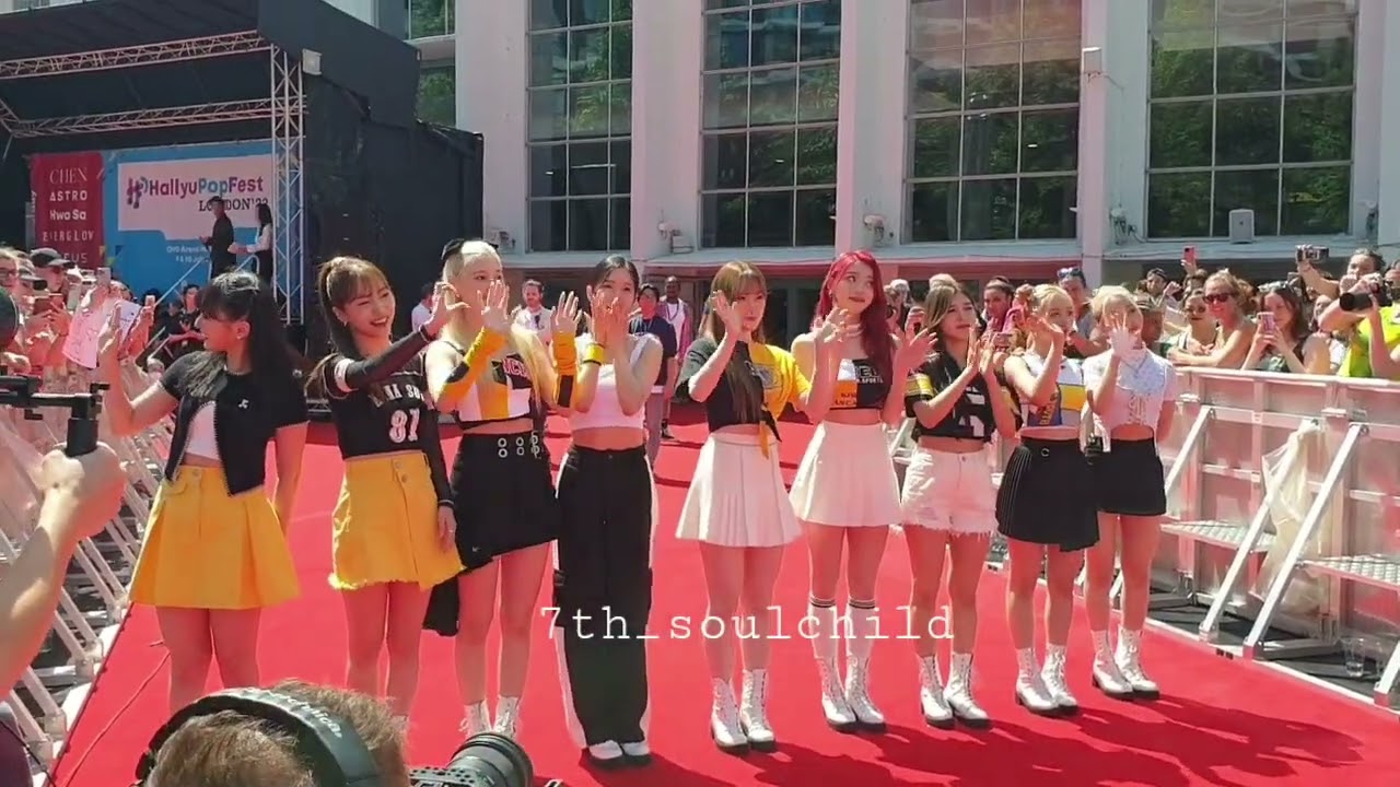 220710 KEP1ER red carpet @ HallyuPopFest in London