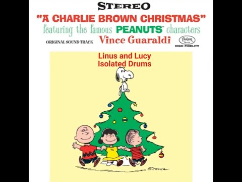 Vince Guaraldi Trio Linus And Lucy Isolated Drums Isolateddrums 
