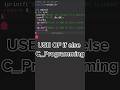 use of if else inc_programming| #cprogramming #programming #ytshorts #viral