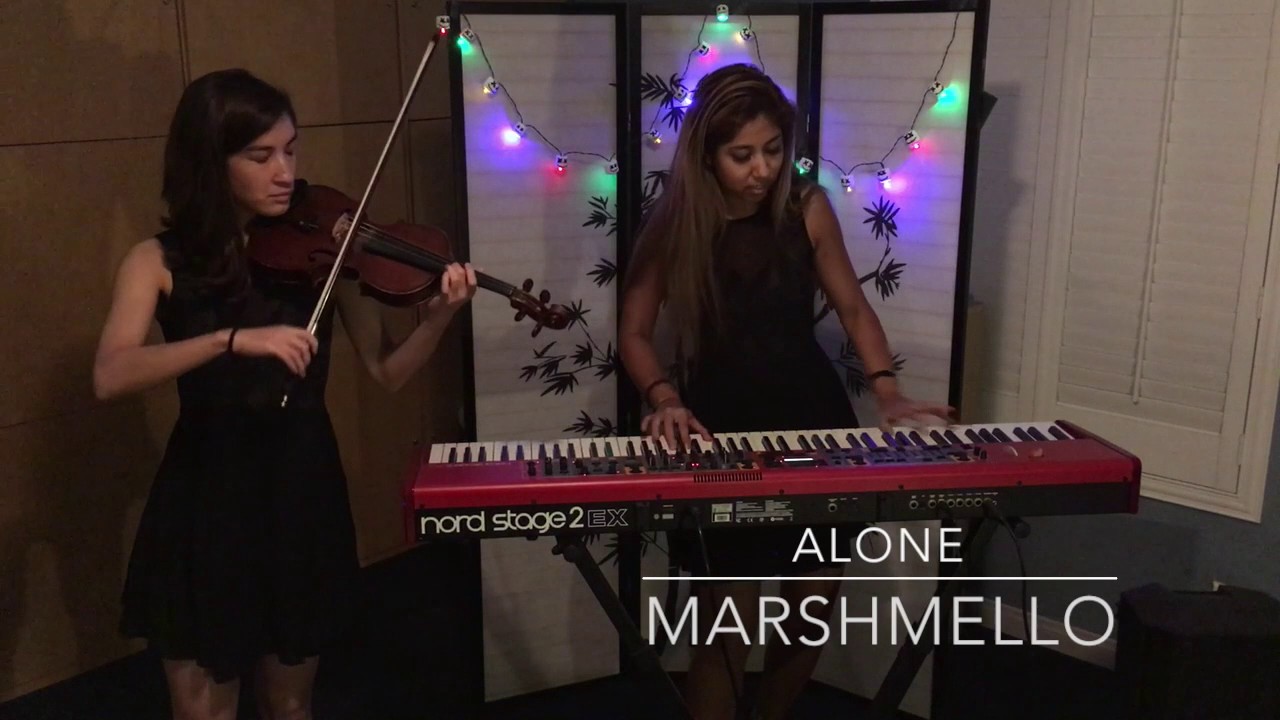 Marshmello & Skrillex - "Alone" / "With You, Friends (Long Drive)" : Piano & Violin Mashup -