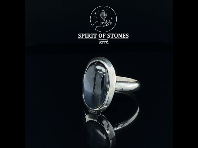 710389 Ring Pietersit cab. 0,9x1,6cm, verstellbar, 925 Sterling Silber, www.spiritofstones.de class=