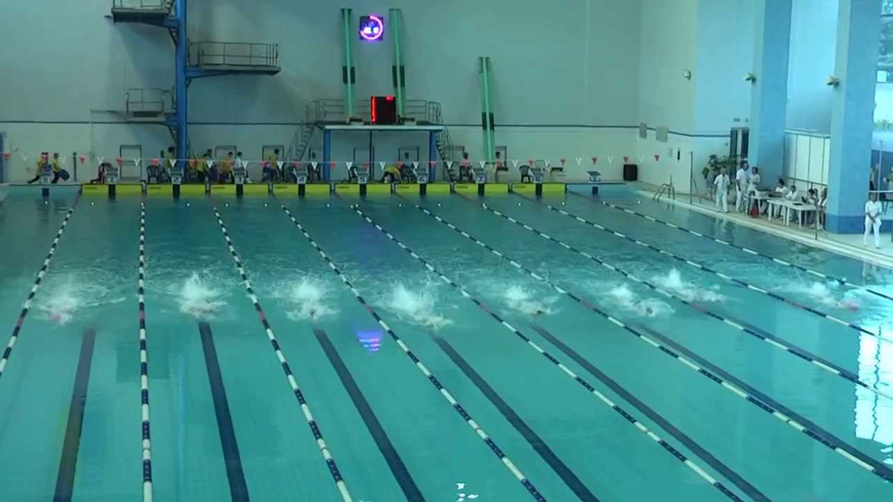 Girl's 50 m freestyle 3rd race Energy Standard Cup 2013 Dnipropetrovs'k