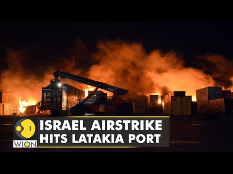 Israel Airstrikes Key Syrian Port Of Latakia For Second Time This Month | Latest English News | WION