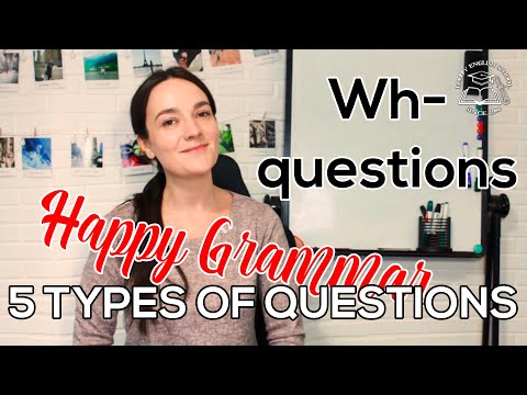 5 Типов вопросов: Специальный вопрос