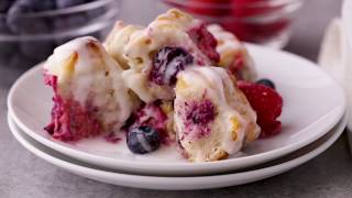 Berry-Cream Cheese Biscuit Bake | Pillsbury Recipe