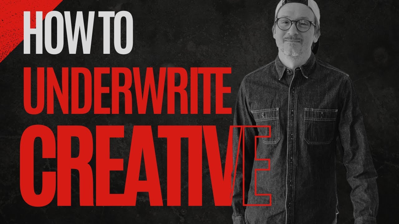 Underwrite How I Underwrite Creative Finance Deals | Live Stream - YouTube