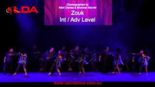 Latin Dance Australia Ball 2012 - Zouk Int/Adv  Students