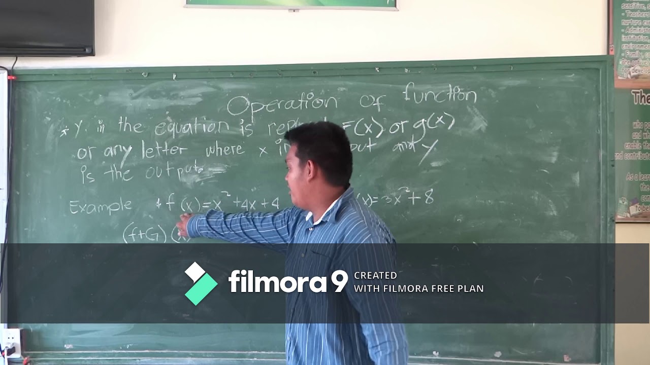 OPERATION OF FUNCTION (gen math) - YouTube