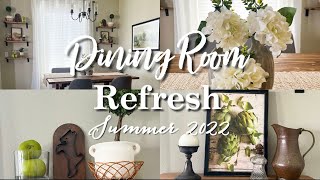 Summer Dining Room |  Shelf Styling Ideas | Summer Centerpiece by Creating Home by Nicole 513 views 1 year ago 11 minutes, 29 seconds