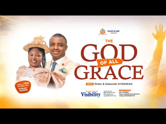 SUNDAY WORSHIP SERVICE II THE GOD OF ALL GRACE II OCT 19, 2025