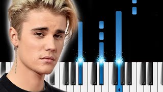 Justin Bieber - Intentions Ft. Quavo - Easy Piano Tutorial