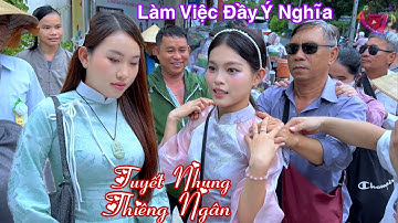 2 Cô Con Gái Của Cố NS Phi Nhung - Thiêng Ngân Và Tuyết Nhung Làm Một Việc Đầy Ý Nghĩa Tại Củ Chi 