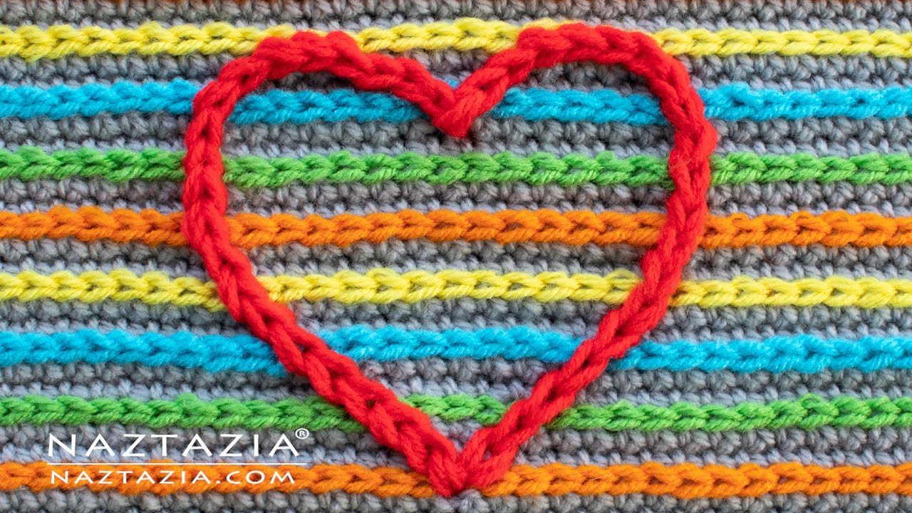 HOW to SURFACE CROCHET - Slip Stitch and Chain Embroidery
