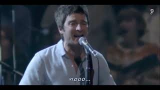 Don't look back in anger   Noel Gallagher (Live) Subtitulada al Castellano