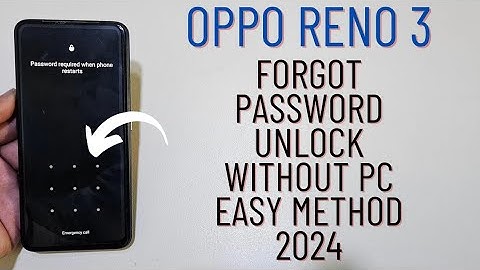 Oppo Reno 3 Hard Reset Unlock | Cph2003 Unlock Password Without Pc