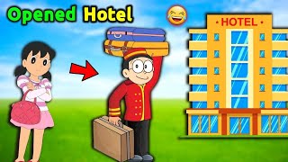Nobita Opened Hotel 😂 || Funny Game screenshot 5
