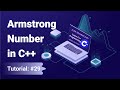 How to check Armstrong Number in C   | C   Tutorials For Beginners 29