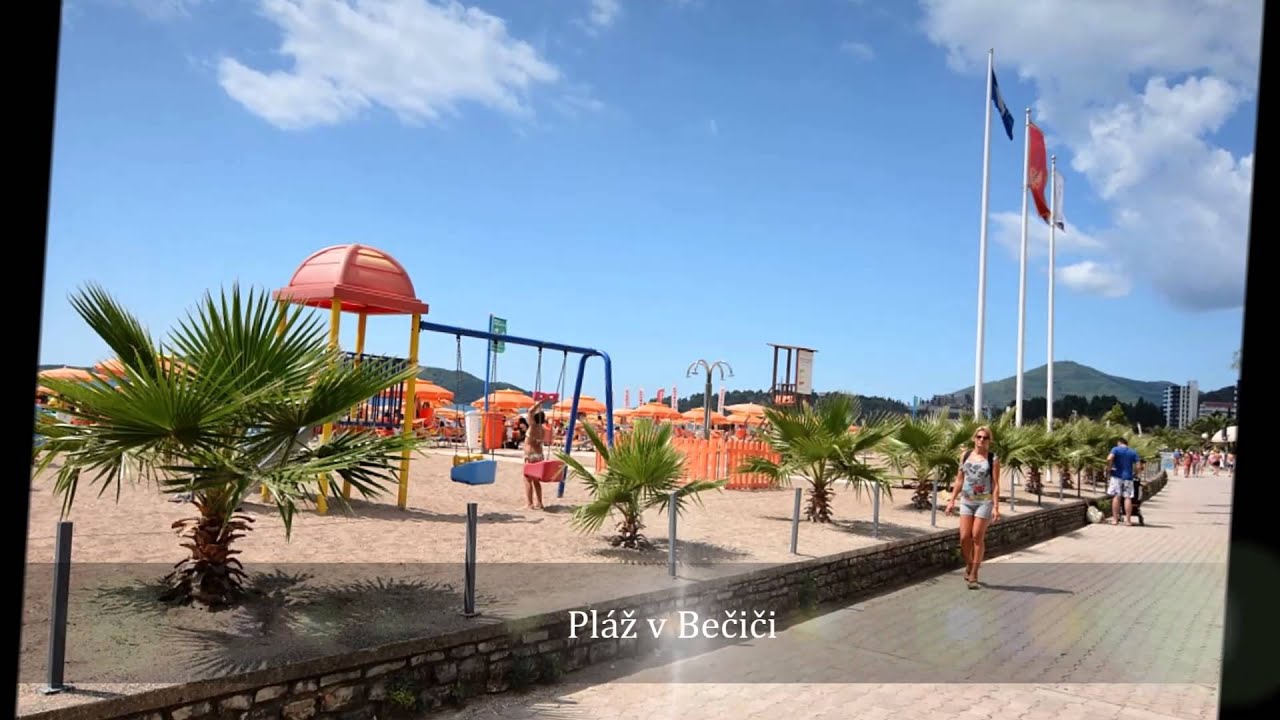 Pláže v Černé Hoře