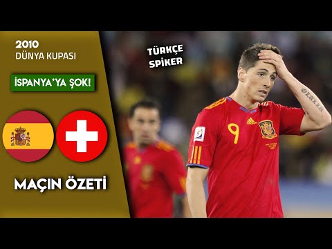 İspanya 0-1 İsviçre | 2010 Dünya Kupası - Türkçe Spiker